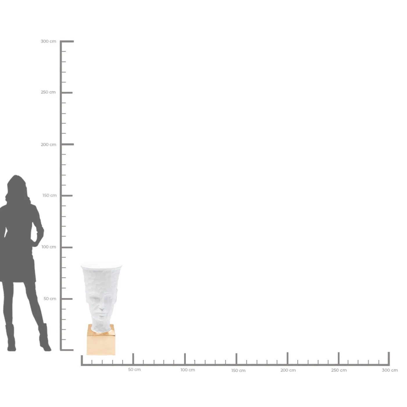 KARE Design Pot A Plantes Jeffrey 80Cm