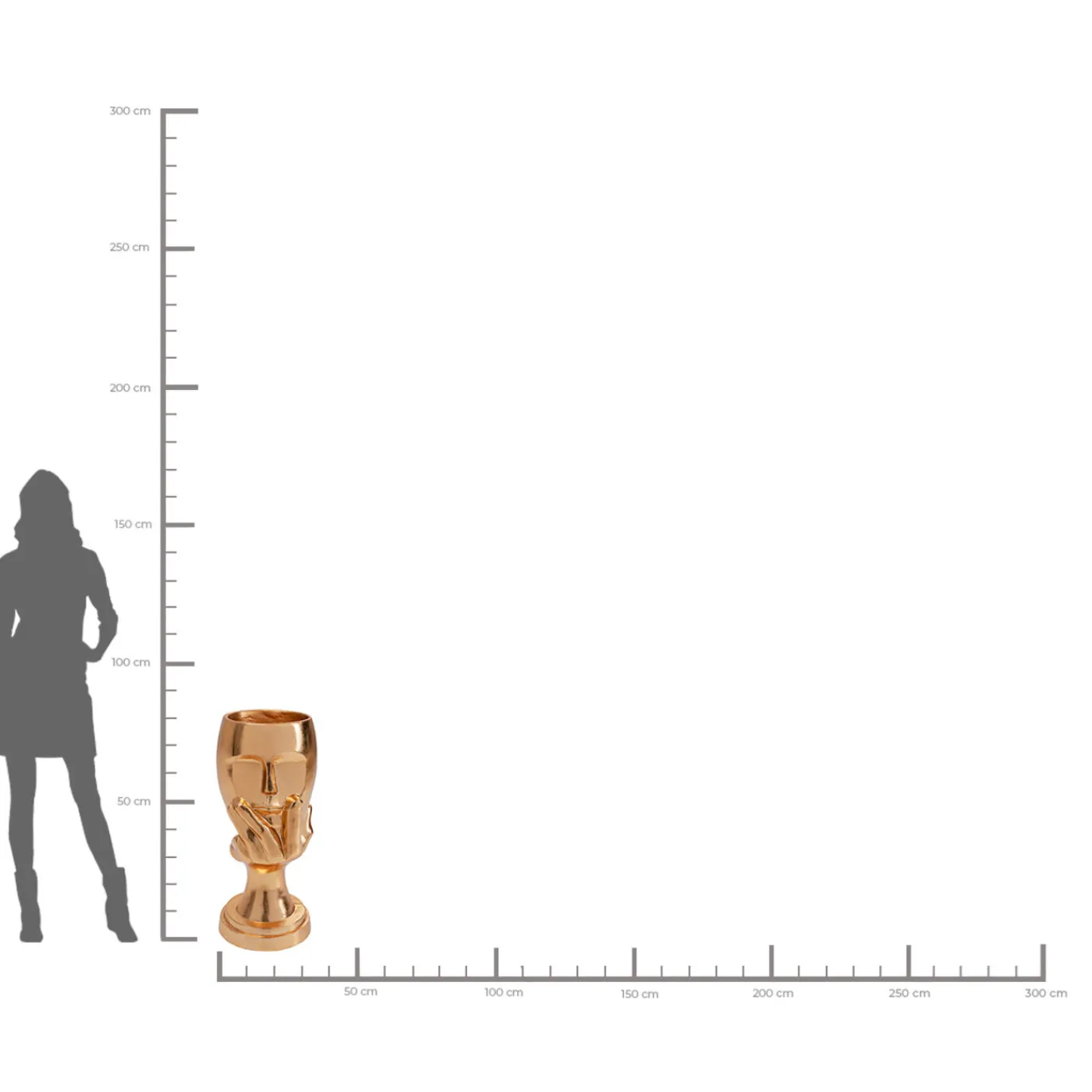 KARE Design Pot A Plantes Thinking 80Cm