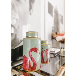 KARE Design Recipient Décoratif Flamingos 29Cm