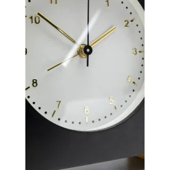 KARE Design Reveil Kian Noir 12X13Cm