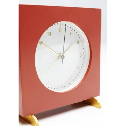 KARE Design Reveil Kian Rouge 12X13Cm