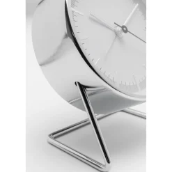 KARE Design Reveil Levin Argente 10X12Cm