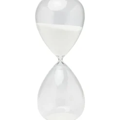 KARE Design Sablier Timer Blanc 45Cm