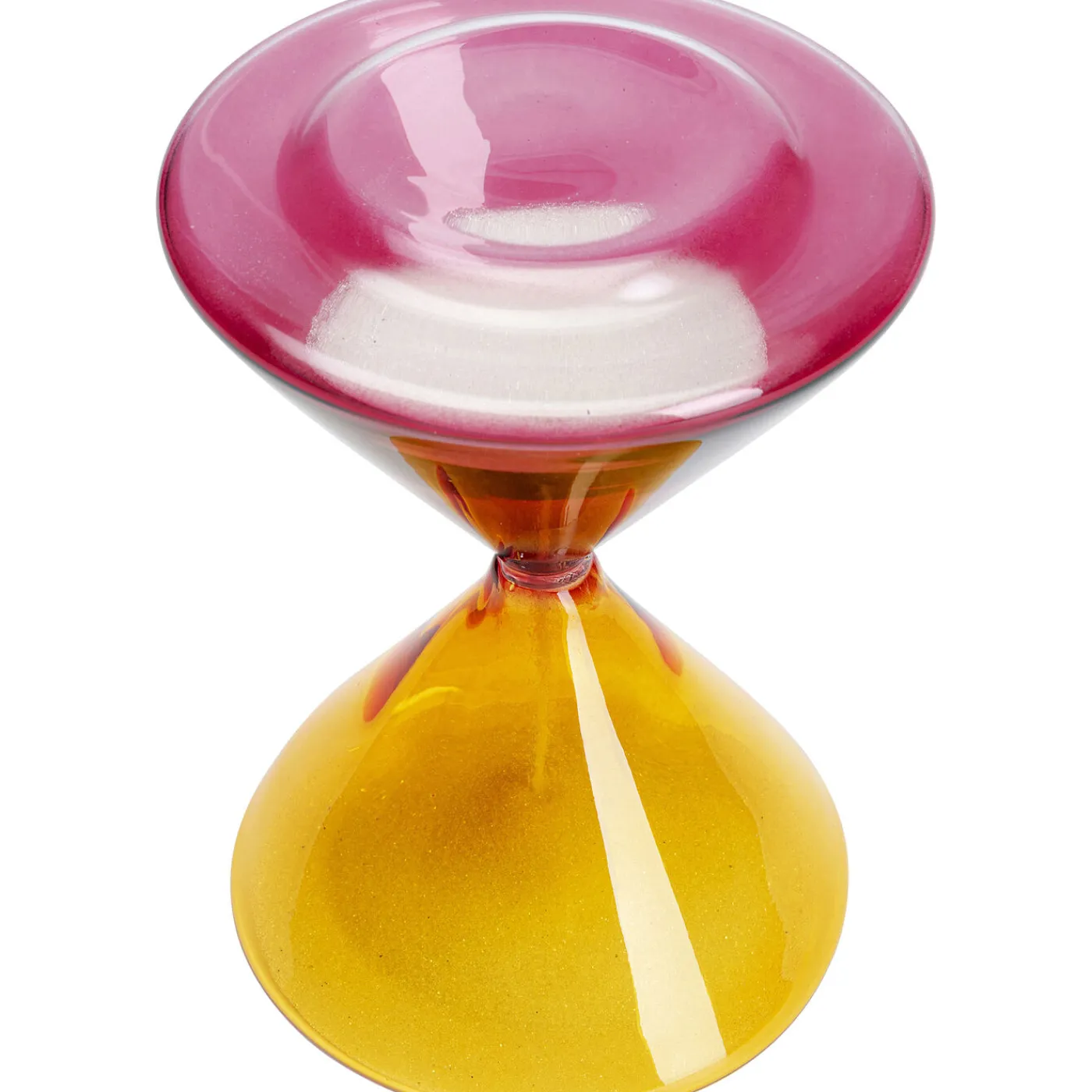 KARE Design Sablier Timer Rouge-Orange 18Cm