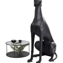KARE Design Sculpture Greyhound Oskar Noir 180