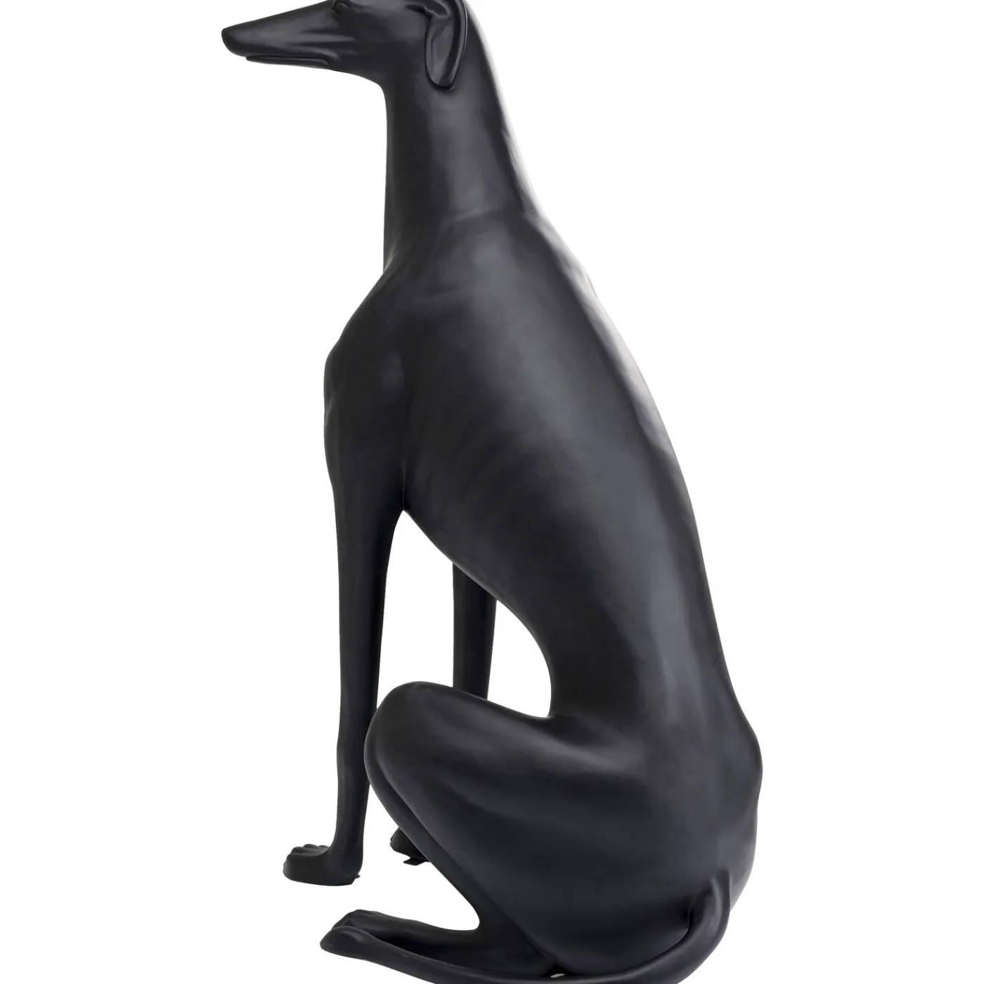 KARE Design Sculpture Greyhound Oskar Noir 180