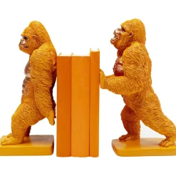 KARE Design Serre-Livres Gorilla Orange (2/Set)