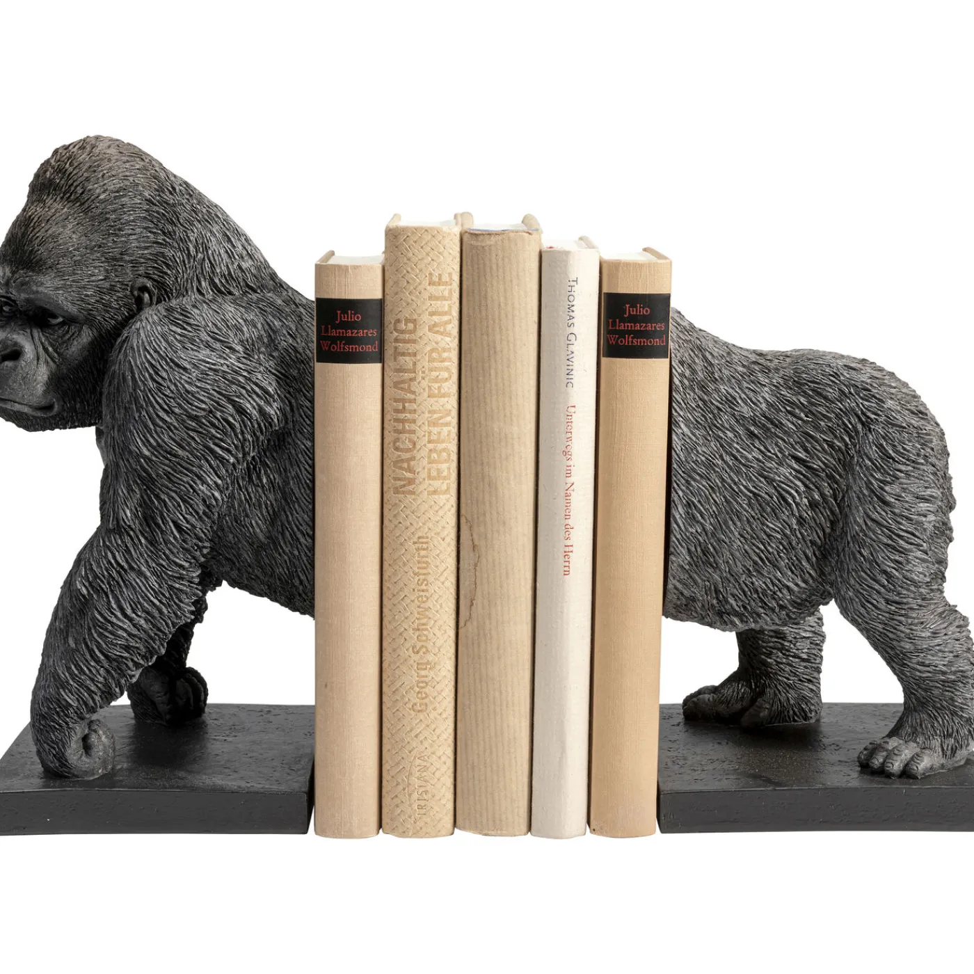 KARE Design Serre-Livres Gorilla Orange (2/Set)