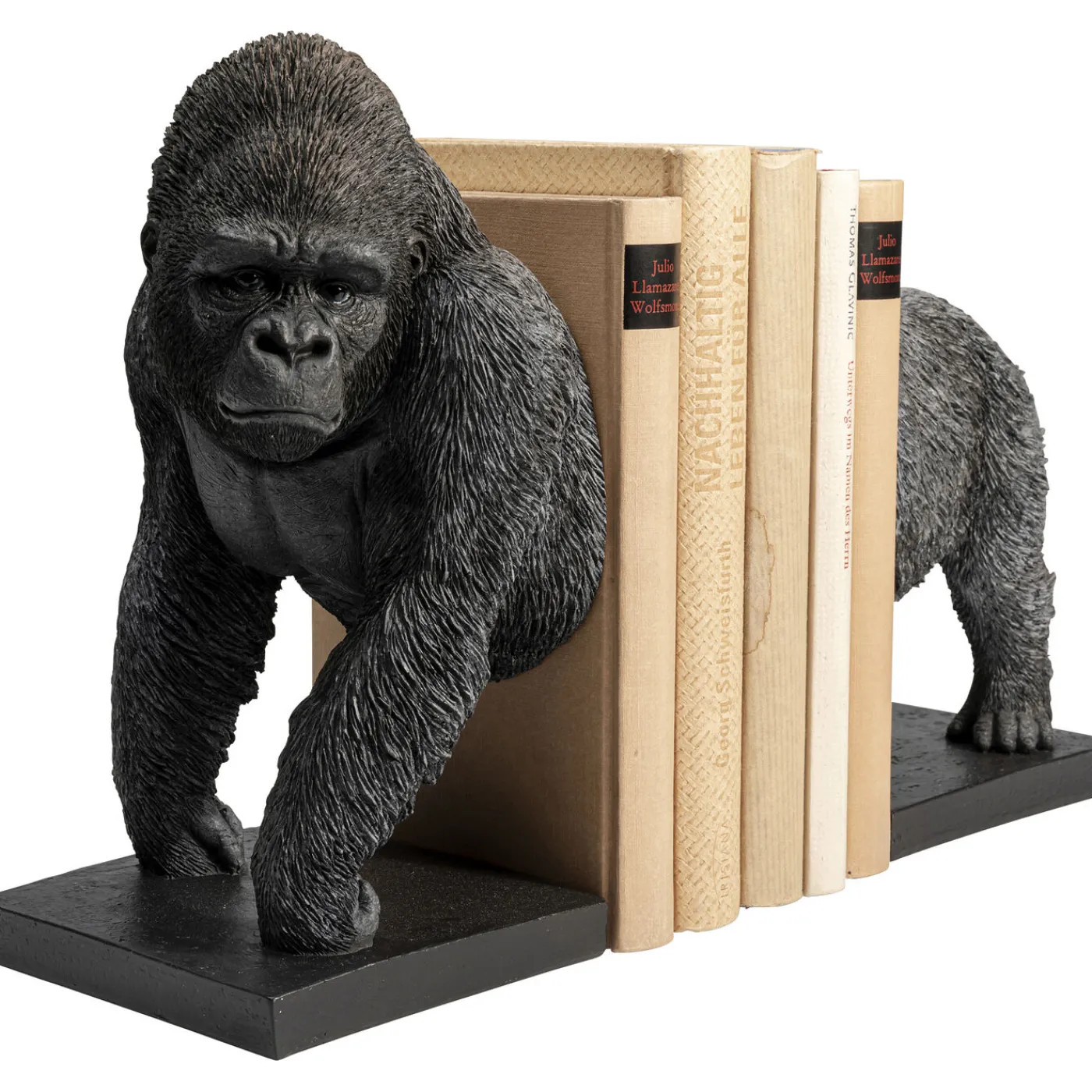 KARE Design Serre-Livres Gorilla Orange (2/Set)