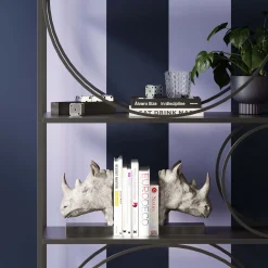 KARE Design Serre-Livres Rhino (2/Set)
