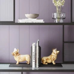 KARE Design Serre-Livres Royal Standing Corgi (2/Set)