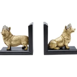 KARE Design Serre-Livres Royal Standing Corgi (2/Set)
