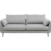KARE Design Sofa Amalfi 2-Places Gris 219Cm