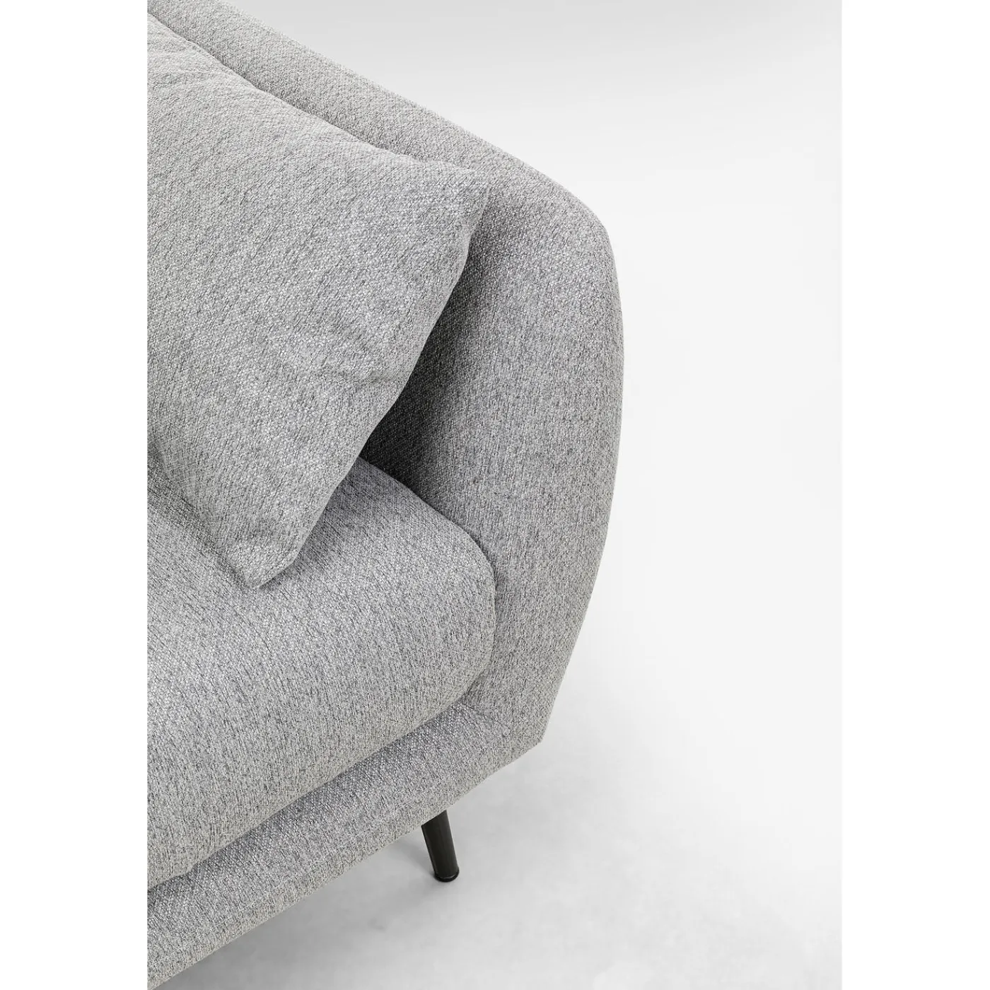 KARE Design Sofa Amalfi 2-Places Gris 219Cm