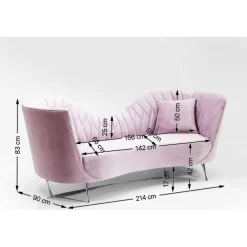 KARE Design Sofa Cabaret 3-Places