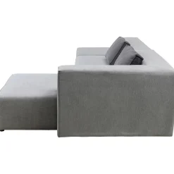 KARE Design Sofa Infinity Meridienne Droite Gris