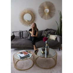 KARE Design Sofa Lullaby 2-Places Taupe