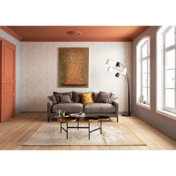 KARE Design Sofa Lullaby 2-Places Taupe