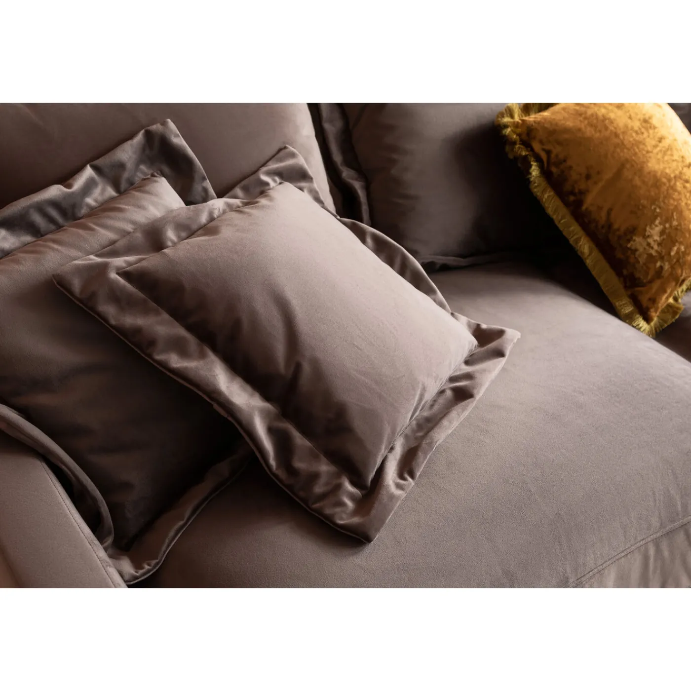 KARE Design Sofa Lullaby 2-Places Taupe