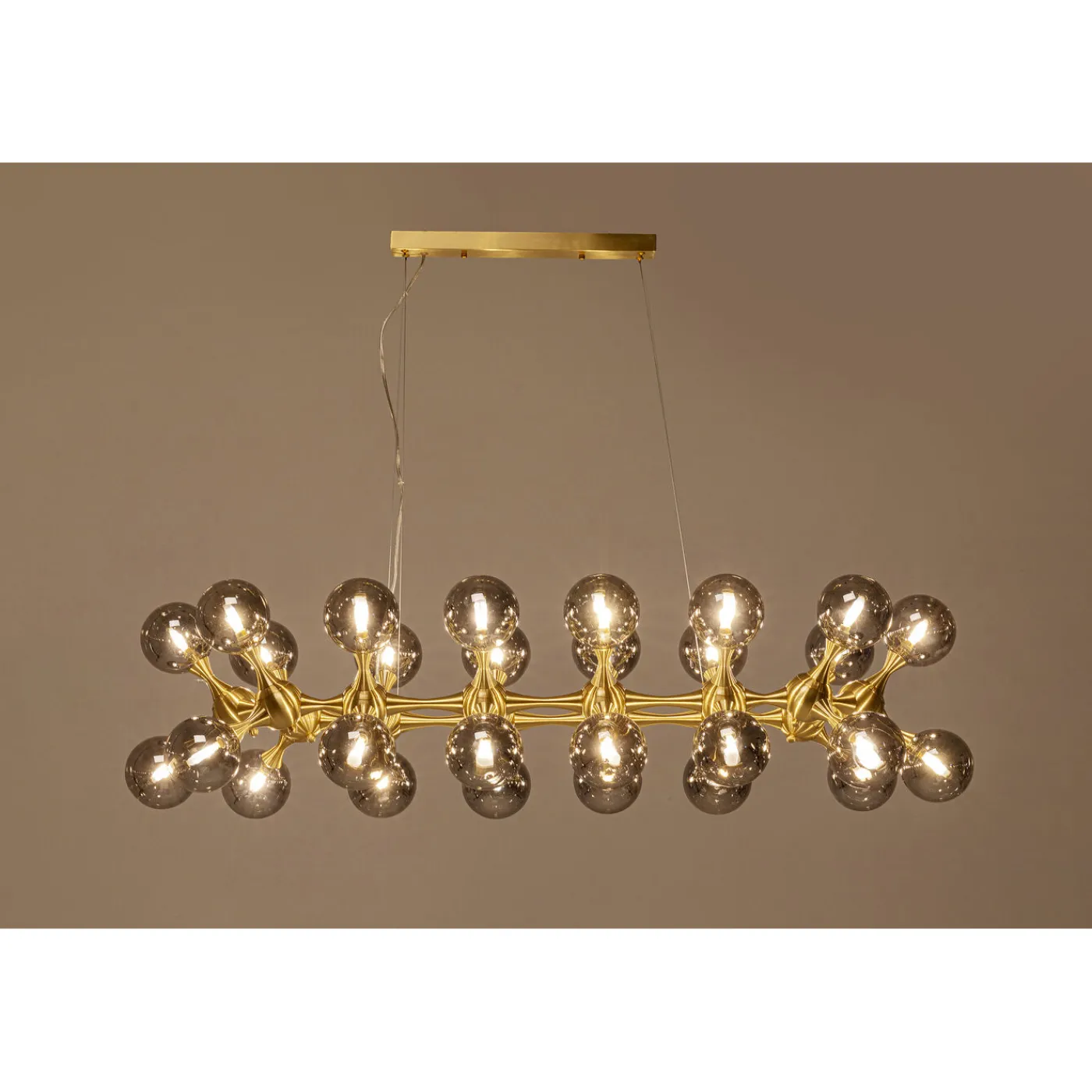 KARE Design Suspension Atomic Balls Laiton 140Cm