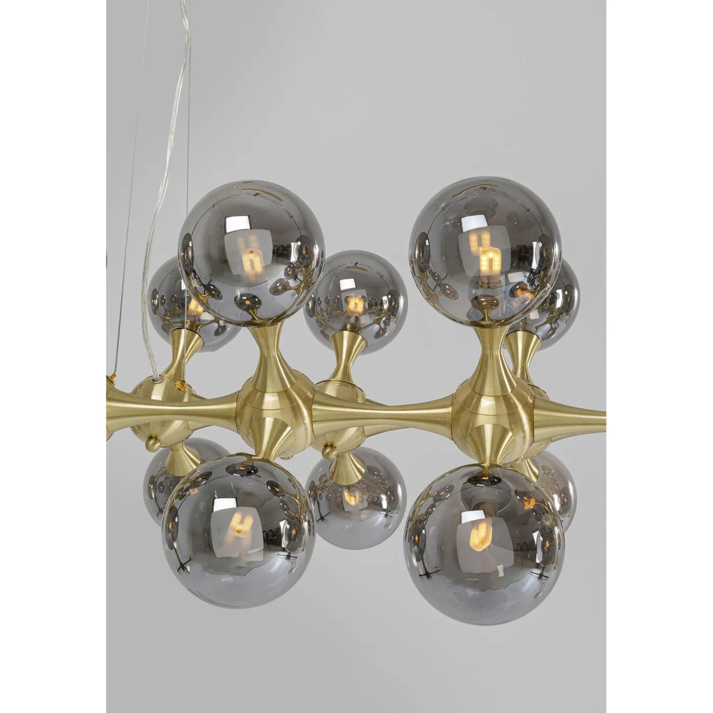 KARE Design Suspension Atomic Balls Laiton 140Cm