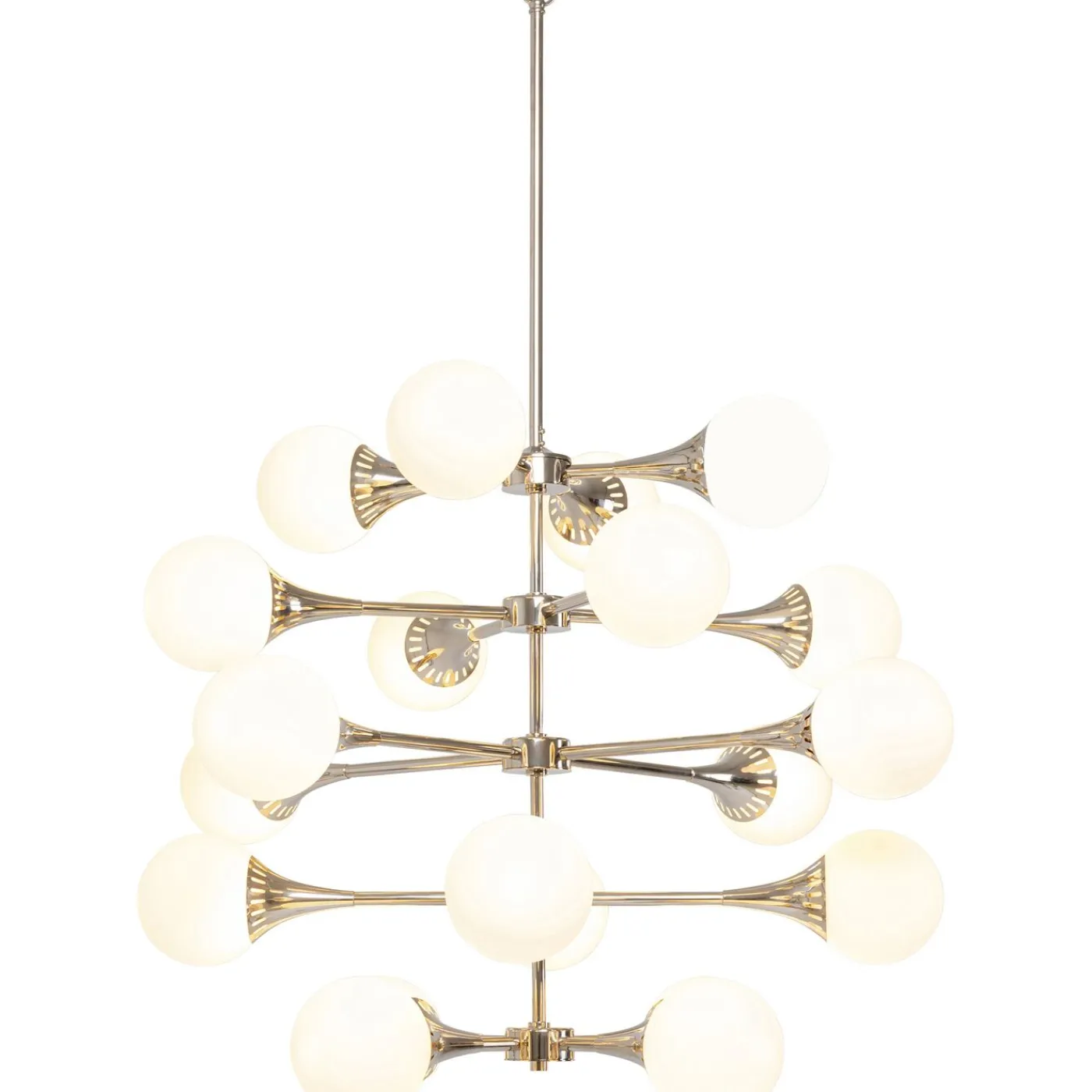 KARE Design Suspension Bulb Fiction 20 Argente O102Cm