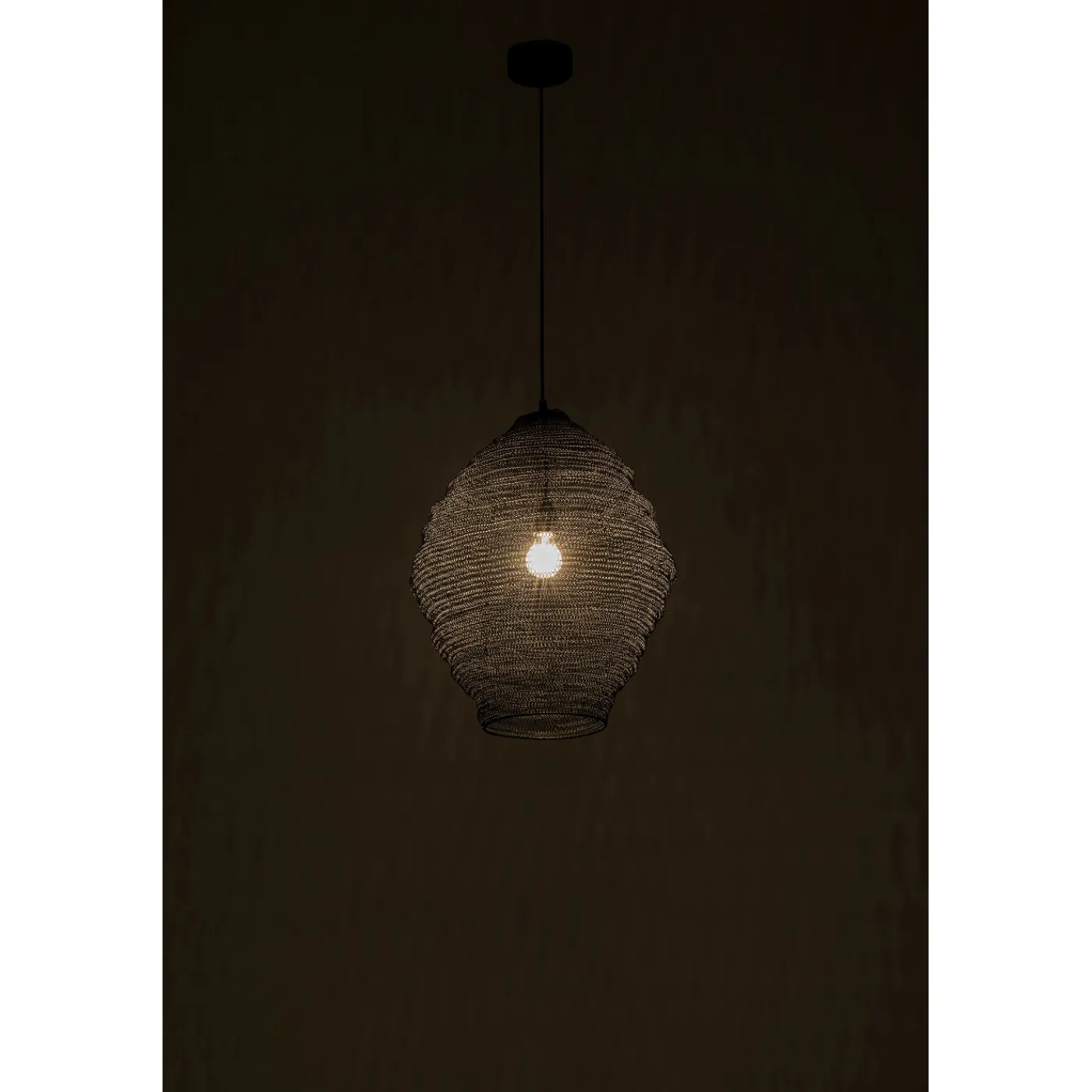 KARE Design Suspension Cocoon Noir O45Cm