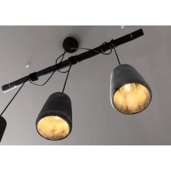 KARE Design Suspension Dining Concrete Noir Tre