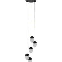KARE Design Suspension Frozen 5 Noir Mat O35Cm