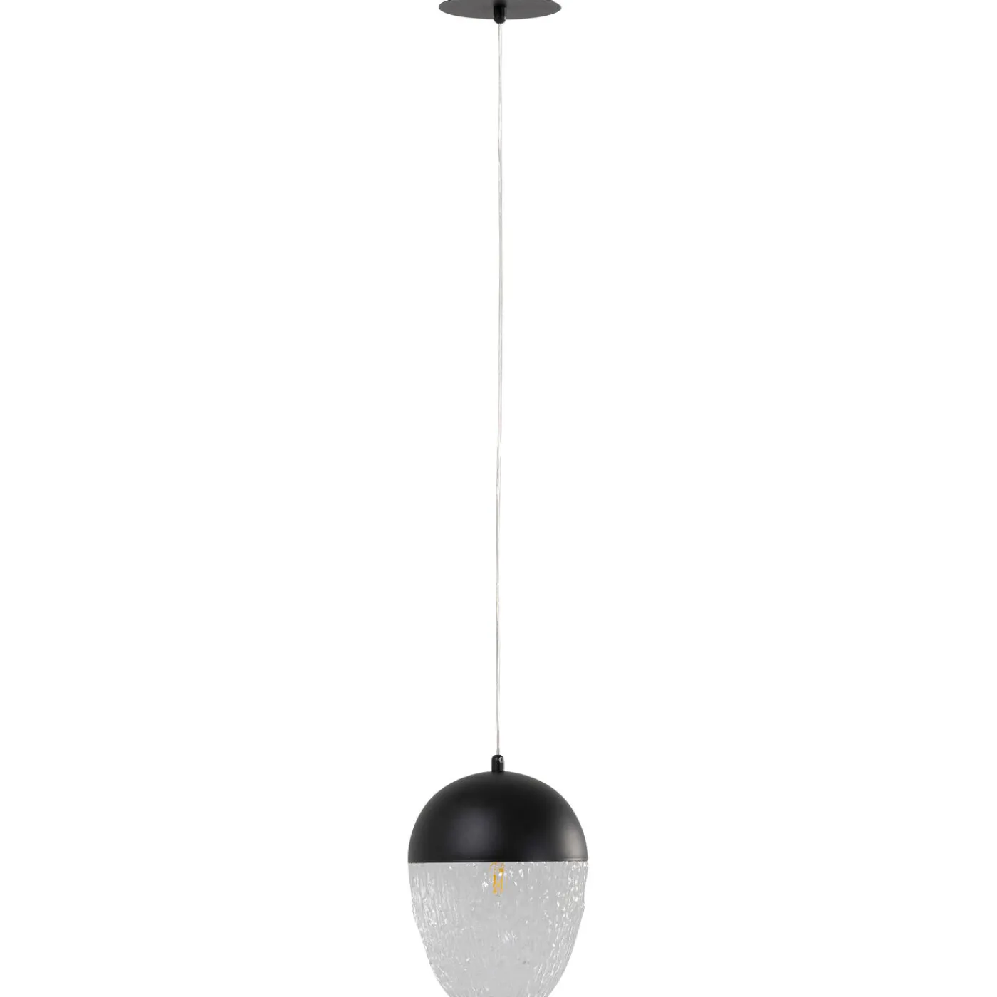 KARE Design Suspension Frozen Noir Mat O20Cm