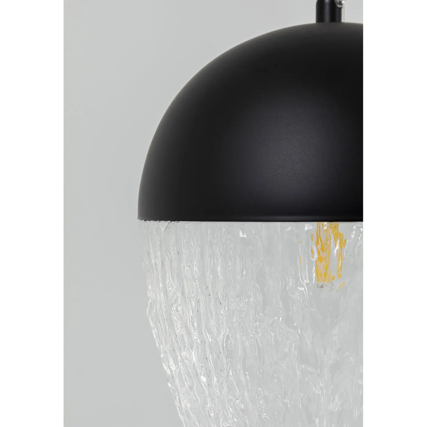 KARE Design Suspension Frozen Noir Mat O20Cm