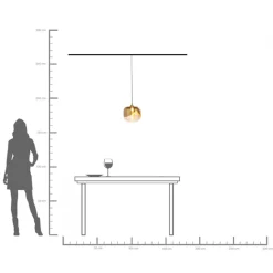KARE Design Suspension Golden Goblet O25Cm