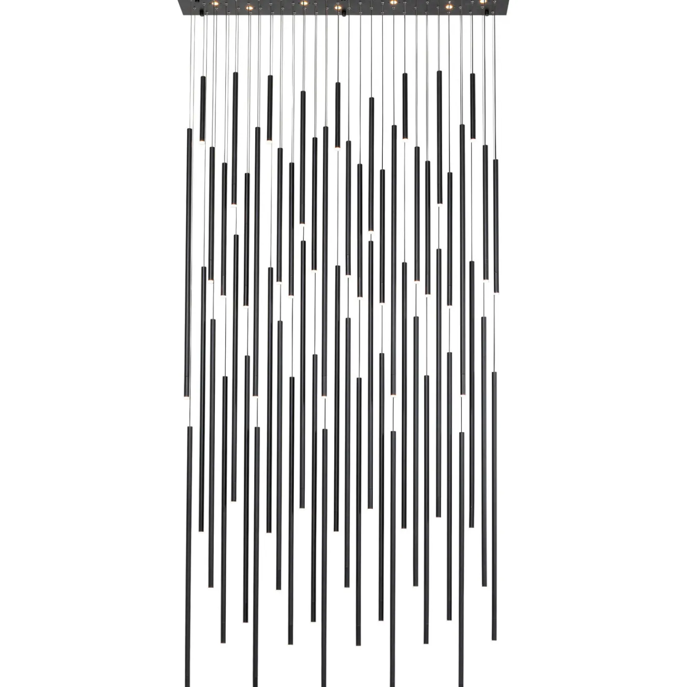 KARE Design Suspension Living Vegas Deluxe Noir Mat Led