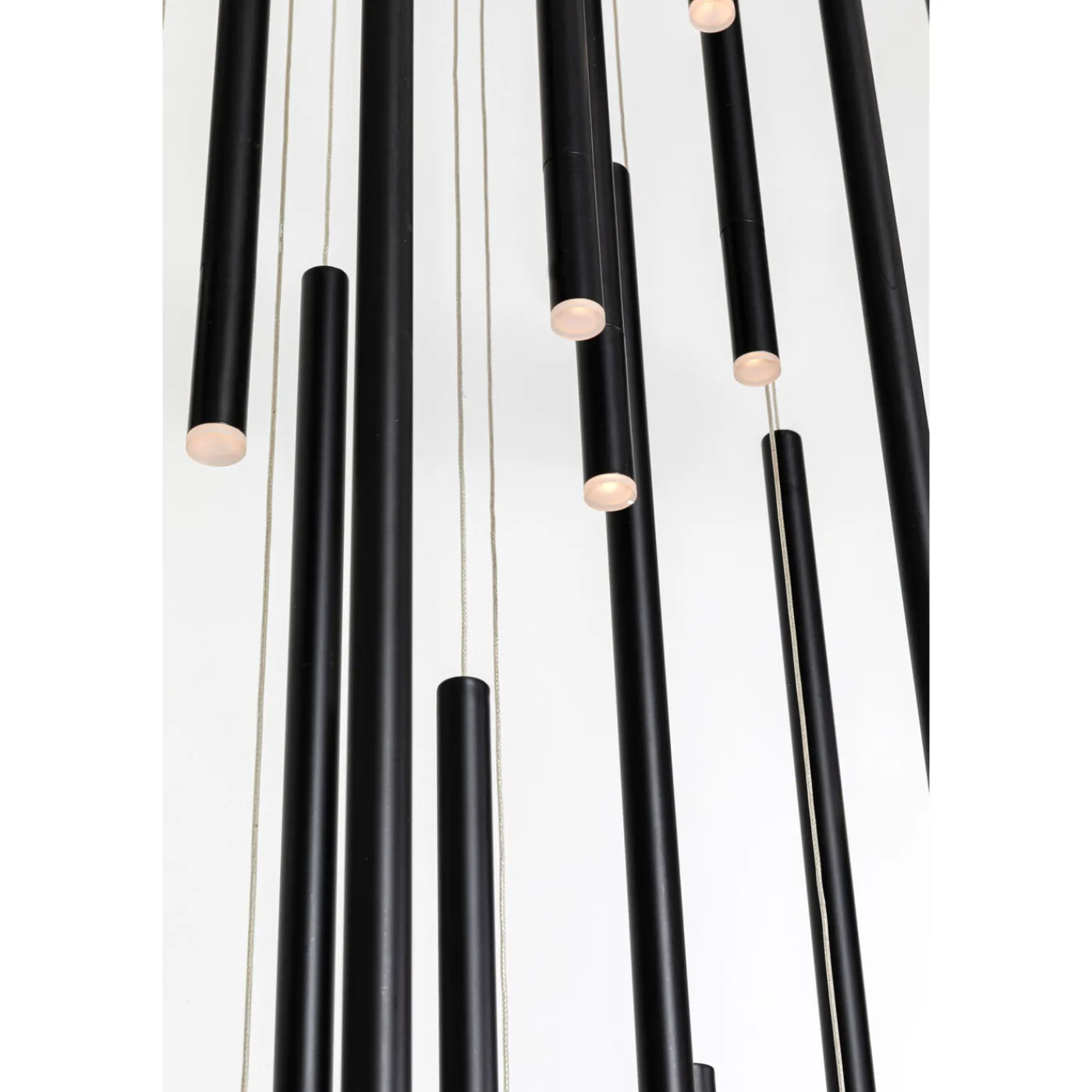 KARE Design Suspension Living Vegas Deluxe Noir Mat Led