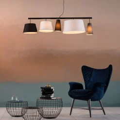 KARE Design Suspension Parecchi Noire 140Cm