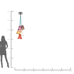 KARE Design Suspension Saloon Flowers 5