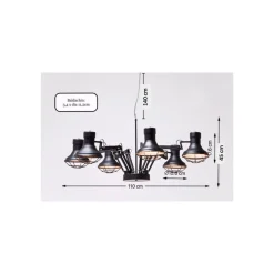 KARE Design Suspension Spider Multi 6