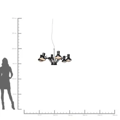 KARE Design Suspension Spider Multi 6