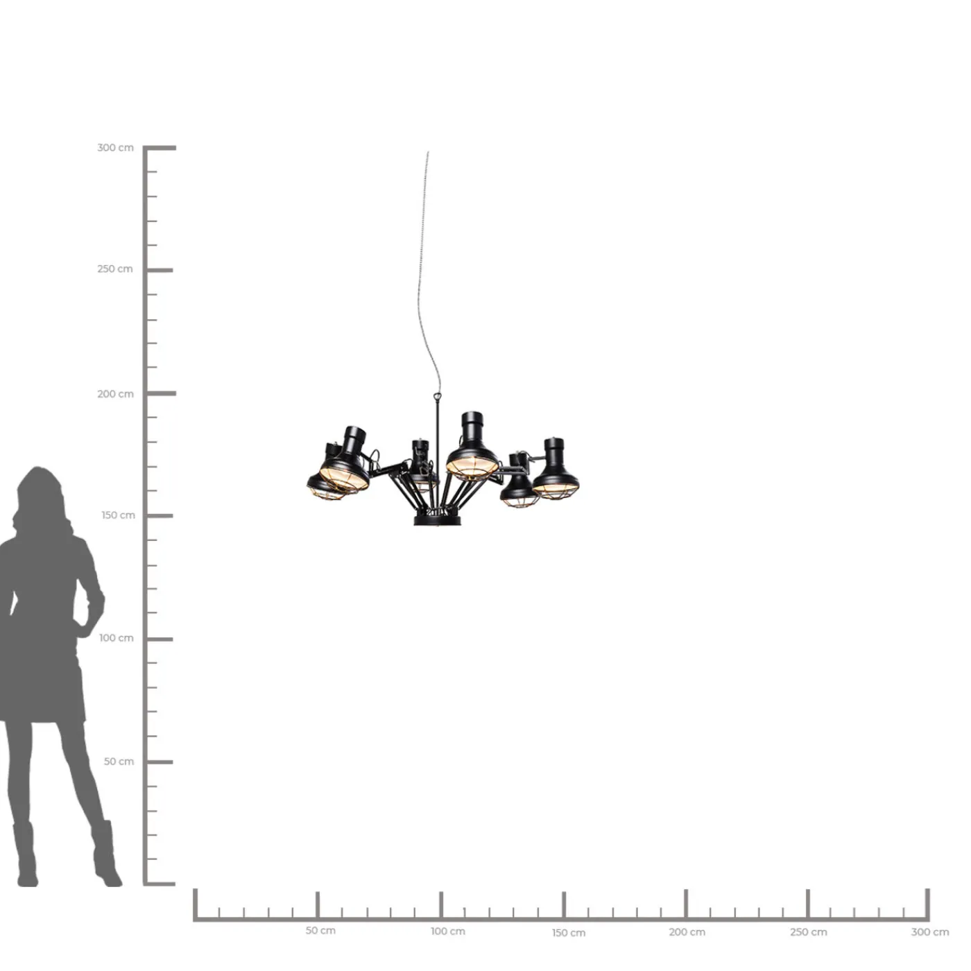 KARE Design Suspension Spider Multi 6