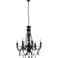 KARE Design Suspension Starlight 6 Branches Noir