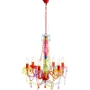 KARE Design Suspension Starlight 6 Branches Multicolore