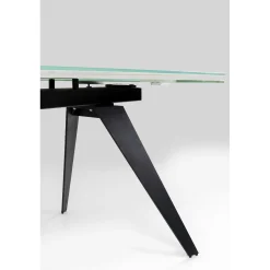KARE Design Table A Rallonges Amsterdam Look Marbre 160(40+40)