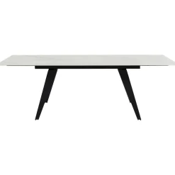 KARE Design Table A Rallonges Amsterdam Look Marbre 160(40+40)