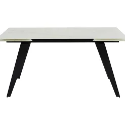 KARE Design Table A Rallonges Amsterdam Look Marbre 160(40+40)