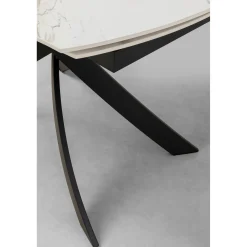KARE Design Table A Rallonges Twist Onyx 120(30+30)X90Cm