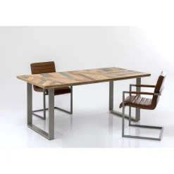 KARE Design Table Abstract Argente 180X90