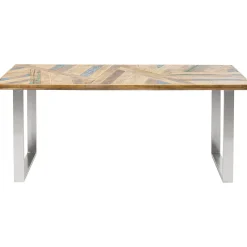 KARE Design Table Abstract Chrome 180X90