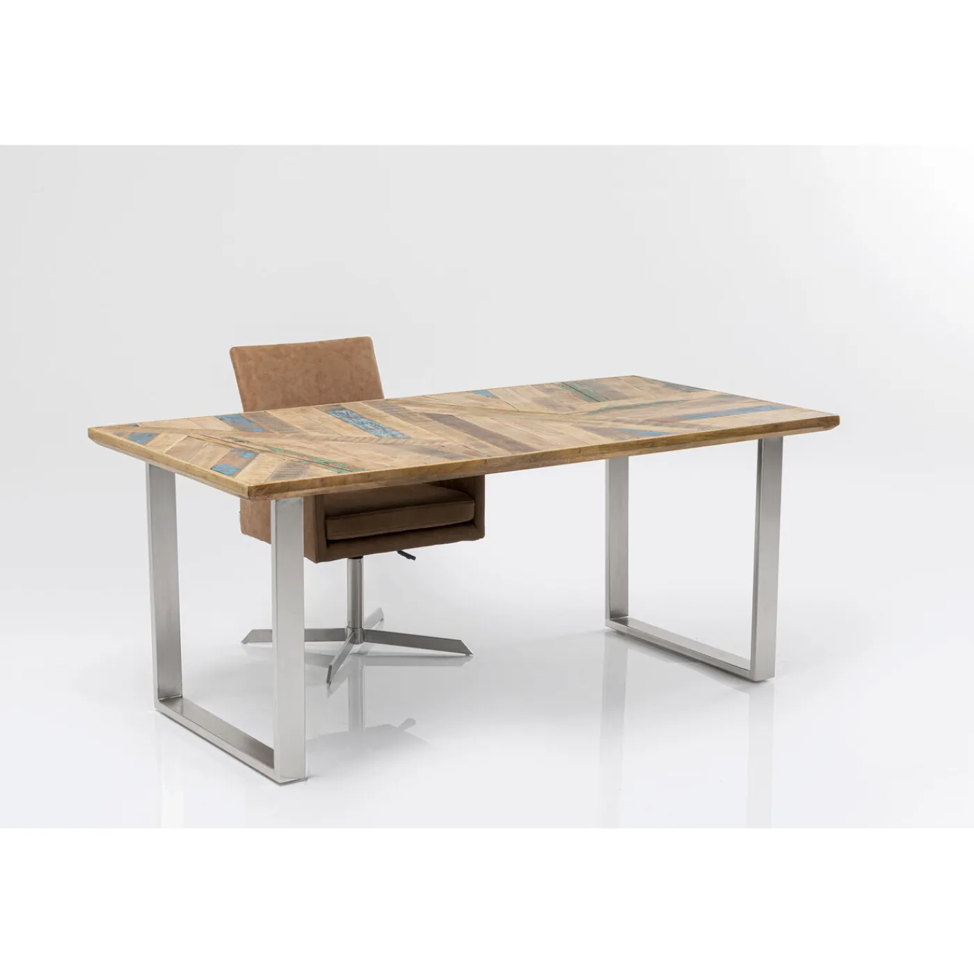 KARE Design Table Abstract Chrome 180X90