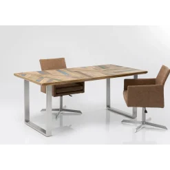 KARE Design Table Abstract Chrome 180X90