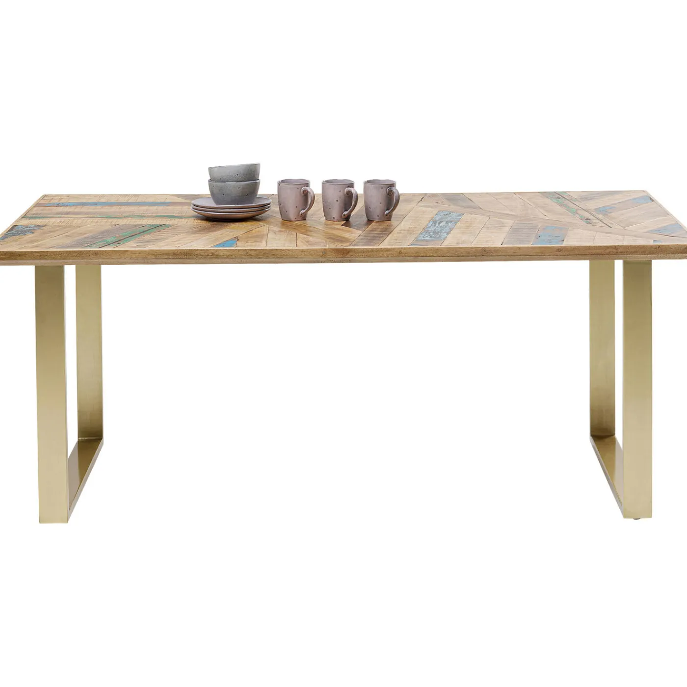 KARE Design Table Abstract Laiton 180X90Cm